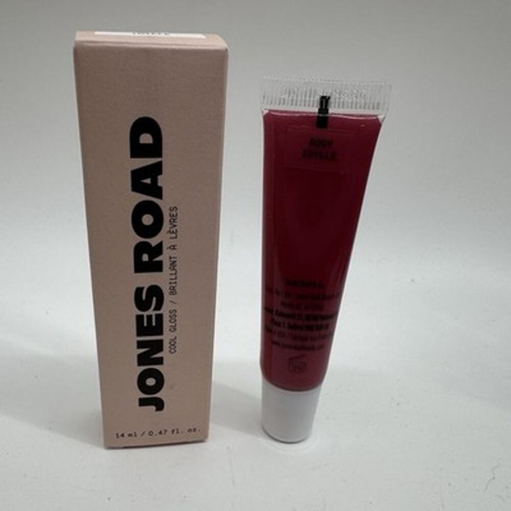 Jones Road Cool Gloss Rosy Idylle Lip Gloss 14 mL 0.47 Oz New With Box